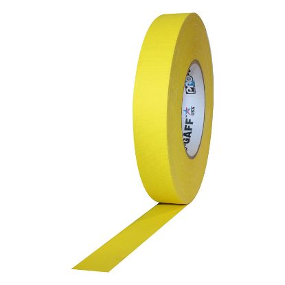 Picture of ProTapes Pro Gaff 24mm - Yellow Mat