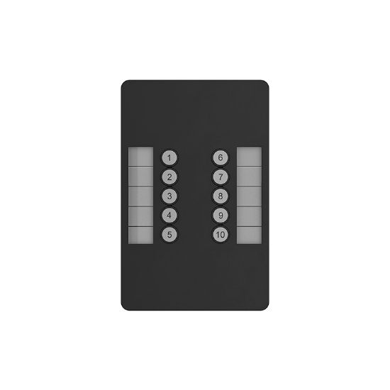 Picture of CHAMSYS SNAKESYS 10SCENE WALL PLATES