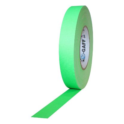 Picture of ProTapes Pro Gaff 24mm - Green Fluo. Mat