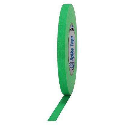 Picture of ProTapes Pro Gaff 12mm - Green Fluo. Mat