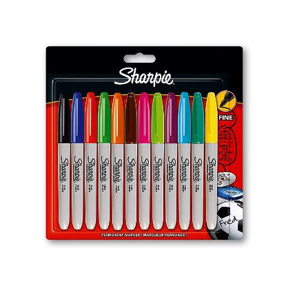 Picture of Sharpie Fine Point - 12 Colours