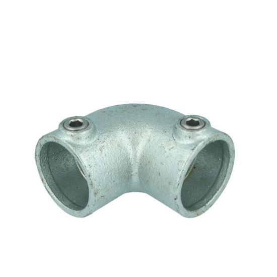 Εικόνα της Doughty Pipeclamp Angled Elbow 4-10 Deg
