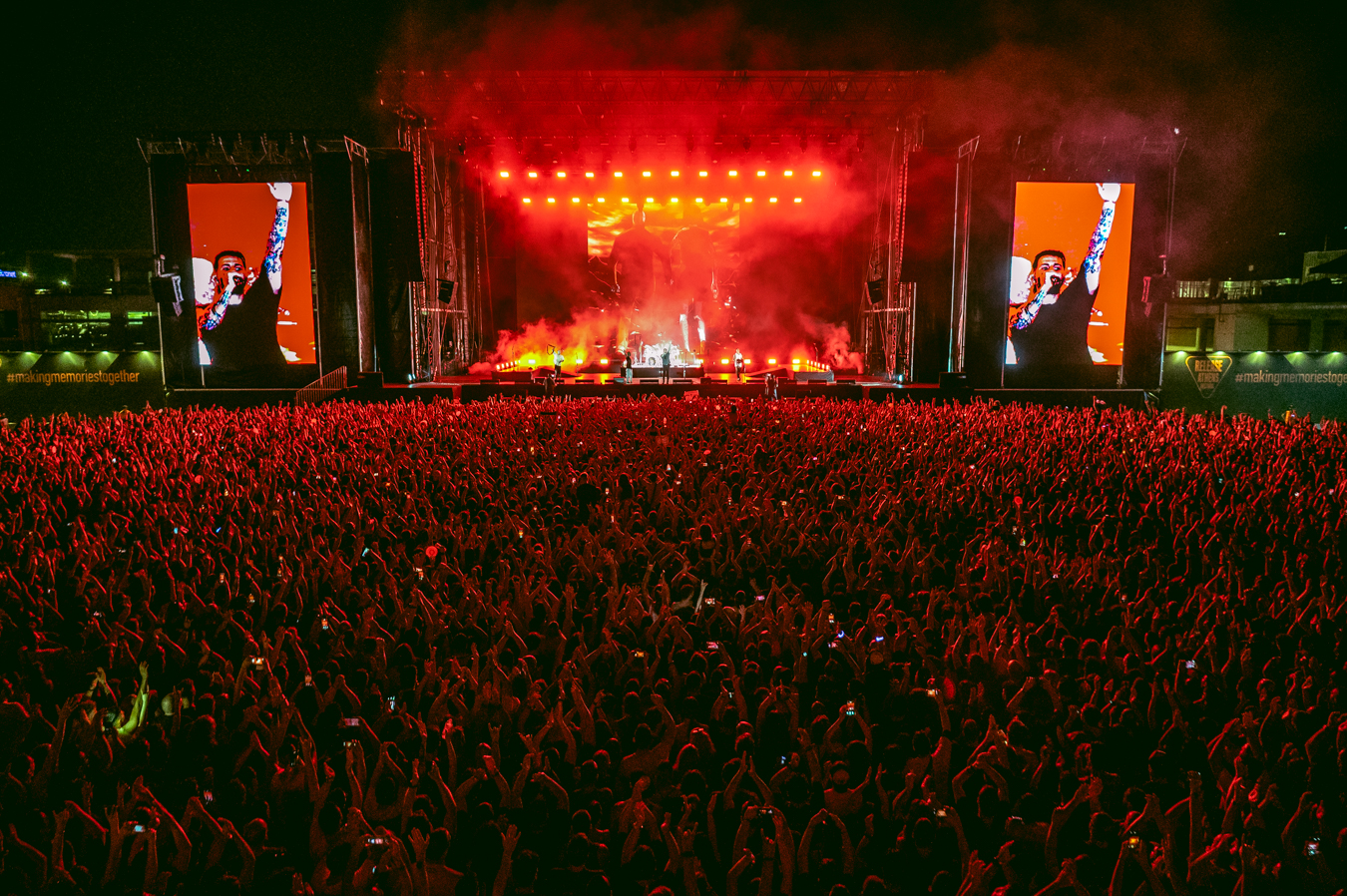 An impressive opening for the Release Athens Festival 2025 with the support of the magical lighting of CHAUVET Professional.