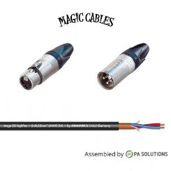 Picture of Magic Cables Audio XLR3p M/F 55m