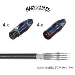 Εικόνα της Magic Cables Audio Multi4 XLR3p M/F 5m