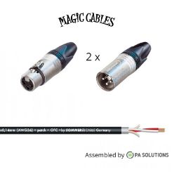 Picture of Magic Cables Audio 1XLR3p F - 2XLR3p M 0,5m