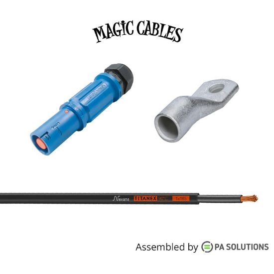 Εικόνα της Magic Cables Power Powerlock Source N F - KOS 185mm 20m