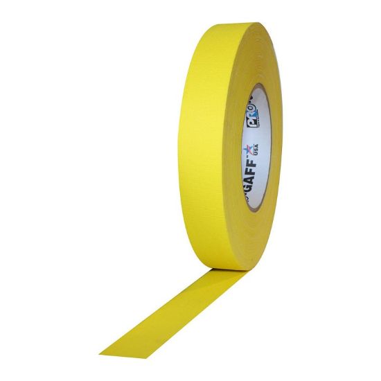 Εικόνα της ProTapes Pro Gaff 24mm - Κίτρινο Ματ