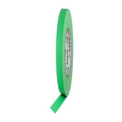 Picture of ProTapes Pro Gaff 12mm - Green Fluo. Mat