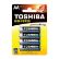Εικόνα της Toshiba High Power LR6GCP-BP-4 AA LR6 1,5V