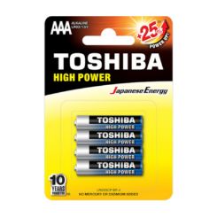 Picture of Toshiba High Power LR03GCP-BP-4 AAA LR6 1,5V
