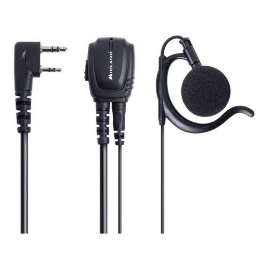 Picture of Midland BA 21 Earpiece Microphone PTT