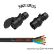 Εικόνα της Magic Cables Power - CEE Black 5x32A F/M 1m