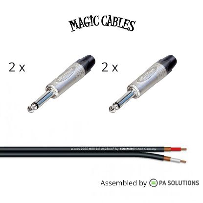 Picture of Magic Cables Instrument 2JACK TS M - 2JACK TS M 2,5m