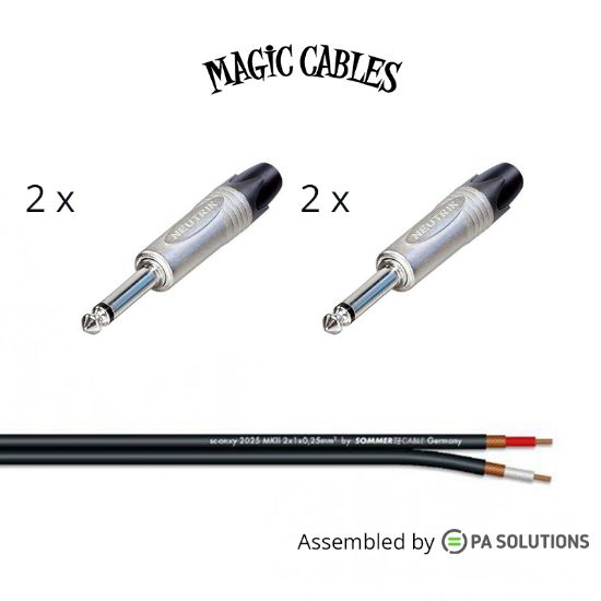 Picture of Magic Cables Instrument 2JACK TS M - 2JACK TS M 2,5m
