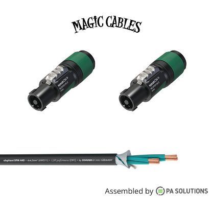 Εικόνα της Magic Cables Speaker - Speakon 4p F/F 3m