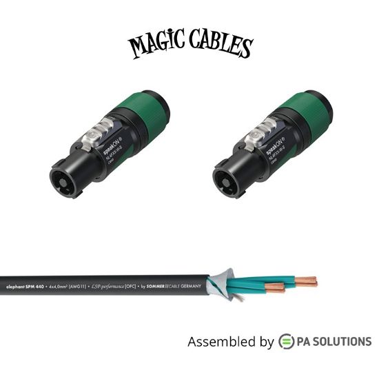 Εικόνα της Magic Cables Speaker - Speakon 4p F/F 0,7m