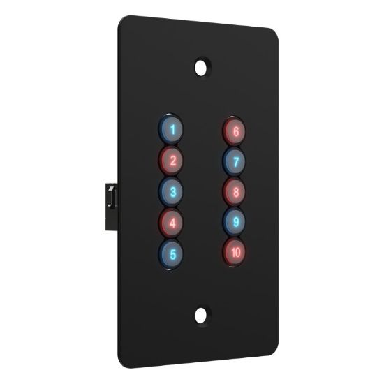 Picture of Chamsys GeNetix 10Scene Wall Plate V2