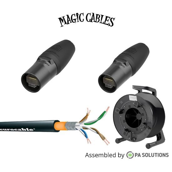 Picture of Magic Cables Reel Ethernet - Ethercon CAT7A M/M 100m