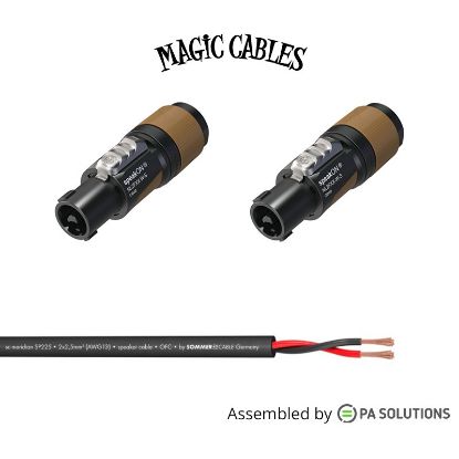 Εικόνα της Magic Cables Speaker - Speakon 2p F/F 2m