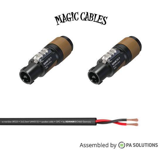 Picture of Magic Cables Speaker - Speakon 2p F/F 7m