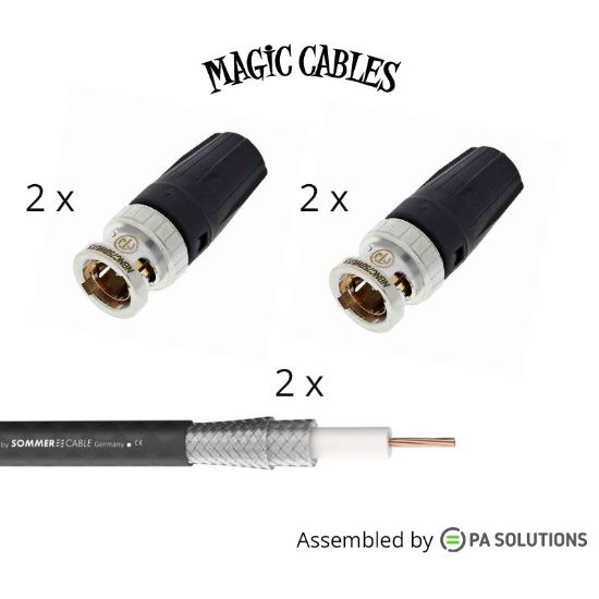 Picture of Magic Cables Video Multi 2 - BNC M/M 3m