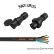 Εικόνα της Magic Cables Power CEE Black 5x125A M/F 3m